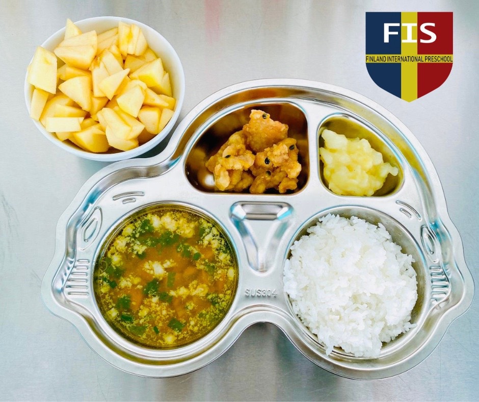 dinh dưỡng tại Finland Preschool - FIS Ba Đình